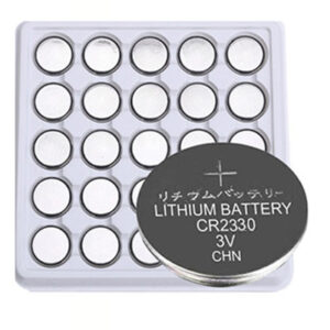 25 יחידות סוללת כפתור תעשייתית פנסוניק Panasonic Lithium BR2330 ליתיום מתח 3V