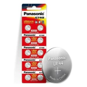 חמישיית סוללות כפתור A76 AG13 G13A LR44 Panasonoic מבית פנסוניק במבצע
