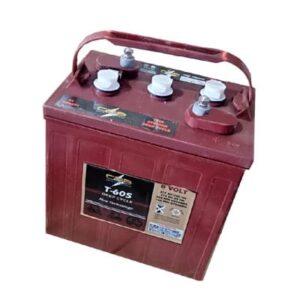 מצבר 6 וולט T-125 לרכב תפעולי ובמות הרמה 6V 225Ah תוצרת SBS Battery פריקה עמוקה Deep Cycle Battery