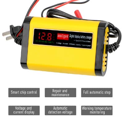 מטען מצברים מומלץ  לטעינת מצברים של 12V וגם 6V אוטומטי טעינה מבוקרת ונכונה למצברים עד 60 אמפר