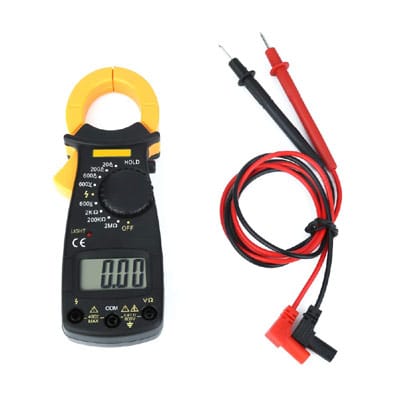 רב מודד צבת אמפרמטר מטר דיגיטלי 600A Multimeter Voltmeter Ammeter AC/DC DT3267L Digital LCD Clamp