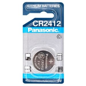 סוללת כפתור תעשייתית פנסוניק Panasonic Lithium CR2412 ליתיום מתח 3V