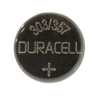 סוללת כפתור ליתיום SR44 מבית דורסל Duracell Silver Oxide SR-44 357 303 A76 סוללת כפתור ליתיום SR44 מבית דורסל Duracell Silver Oxide SR-44 357 303 A76