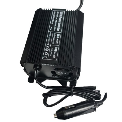 ממיר מתח איכותי 12V הספק 150 וואט 12V/150W  Power Inverter כולל שקע USB