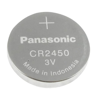 סוללת ליתיום פנסוניק Panasonic CR2450 3V