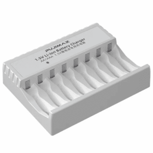 מטען מהיר ל 8 סוללות ליתיום Charger Lithium 1.5V AA PUJIMAX