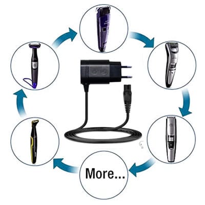 מטען ספק כוח למכונת גילוח ותספורת של פיליפס PHILIPS Norelco