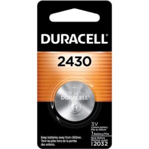 סוללת ליתיום לשלט DURACELL CR2430 3V DL2430B