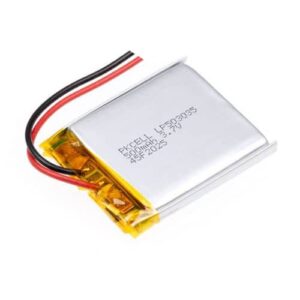 סוללה ליתיום פולימר נטענת Lithium Polymer דגם 2600mAh 3.7V LP104050