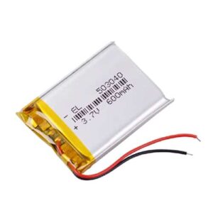 סוללה ליתיום פולימר נטענת Lithium Polymer דגם 2600mAh 3.7V LP104050