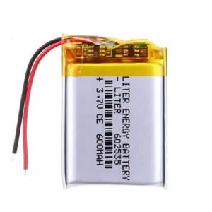 סוללה ליתיום פולימר נטענת Lithium Polymer דגם 2600mAh 3.7V LP104050