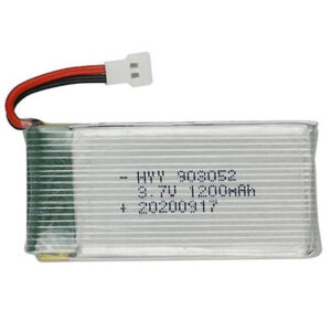 סוללת ליתיום פולימר נטענת Lithium Polymer דגם 800mAh 3.7V LP902540 מחבר JST 2pin